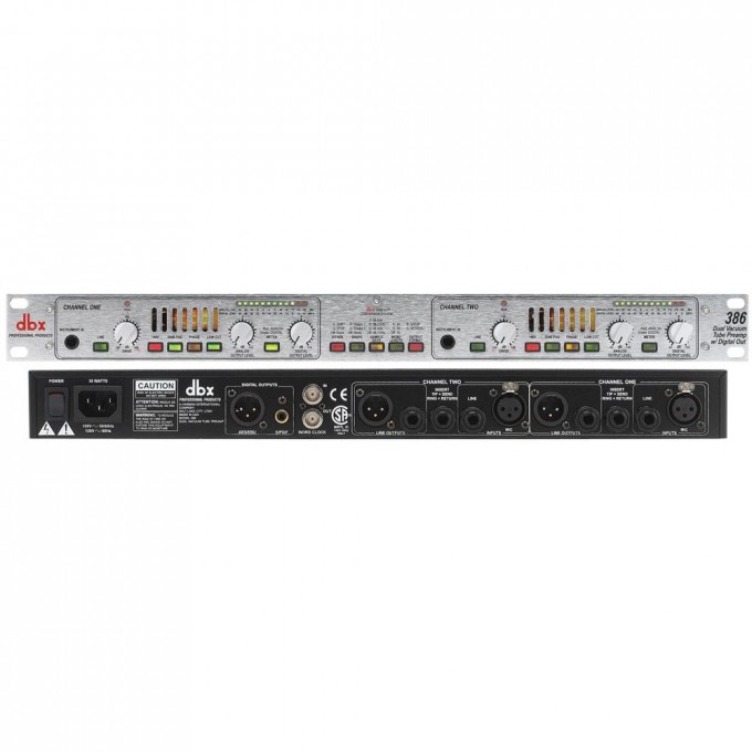 Микрофонные предусилители DBX 386 08312