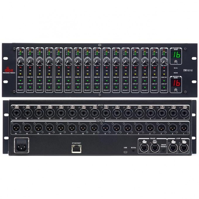 Предусилитель и свитчер DBX TR1616 19100